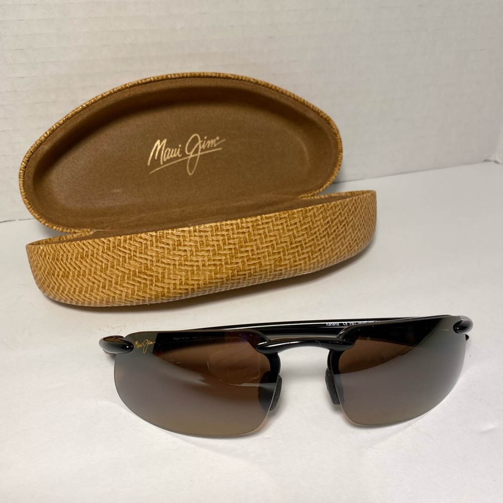 Maui Jim Kanaha Polarized Universal Fit Rimless Sunglasses